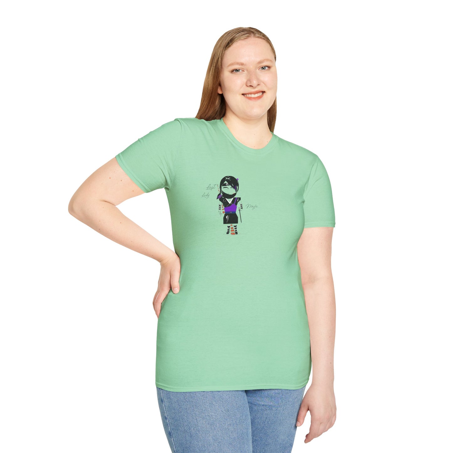 Camiseta Ninja para Mujer – Camiseta Gráfica de Artes Marciales Femeninas | FunWearCode