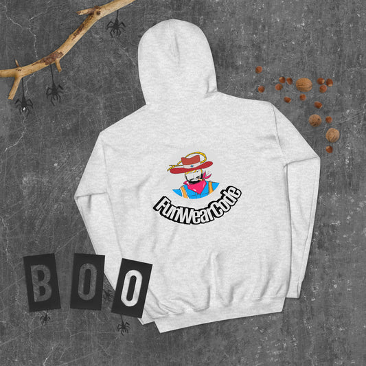 Unisex Cowboy Graphic Hoodie – Vintage Western Style Design | FunWearCode