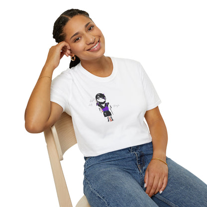 Camiseta Ninja para Mujer – Camiseta Gráfica de Artes Marciales Femeninas | FunWearCode