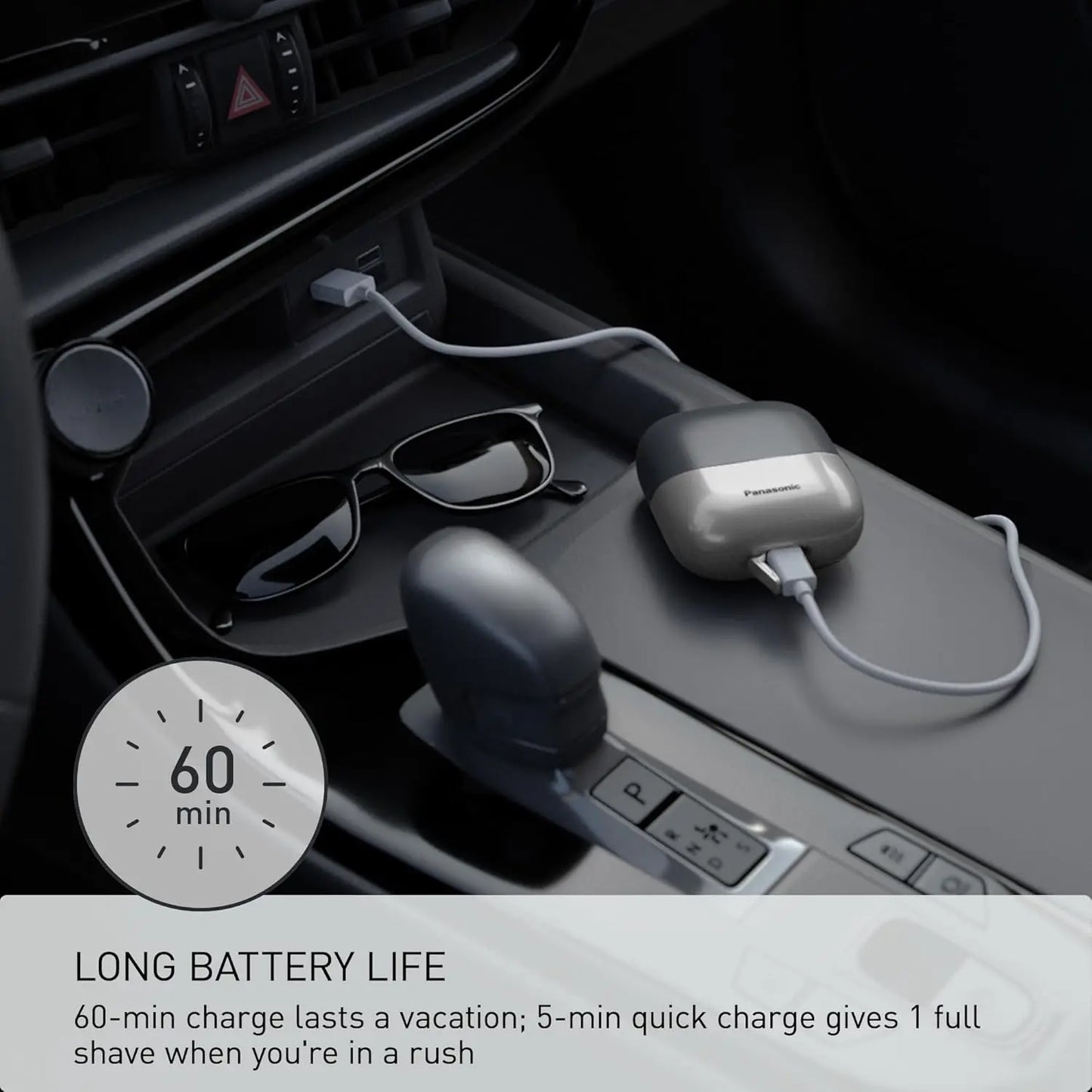 Panasonic Electric Shaver | Swipe Right - Easy Travel | FunWearCode's Selection