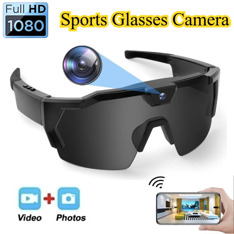 Sports HD Video Glasses - Hiking Jogging Cycling Skiing Climbing Flying Dynamic Recorder Goggles | FunWearCode's Selection