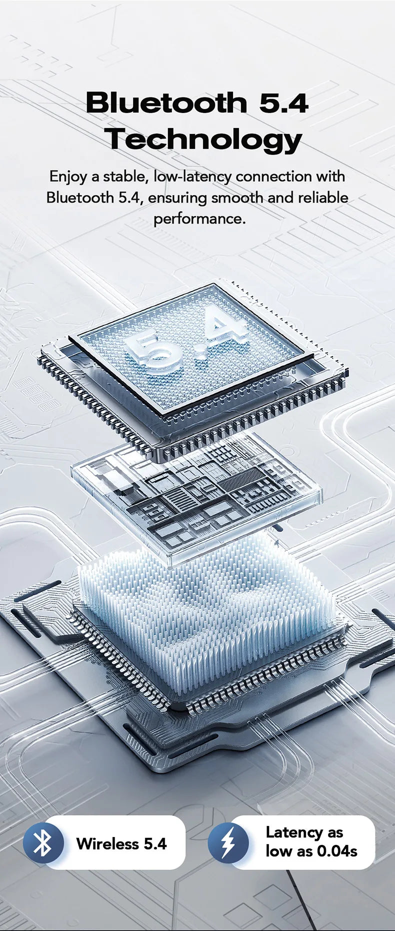 AI Translator Sport Wireless Earbuds - LCD Touch Screen Bluetooth Earphones with HD Mic | FunWearCode's Selection