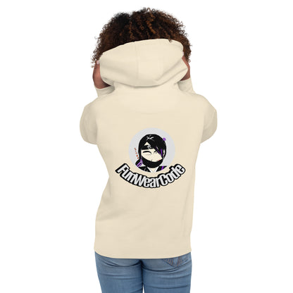 Soft & Warm Pullover Hoodie – Lady Ninja Graphic Design for Women | FunWearCode