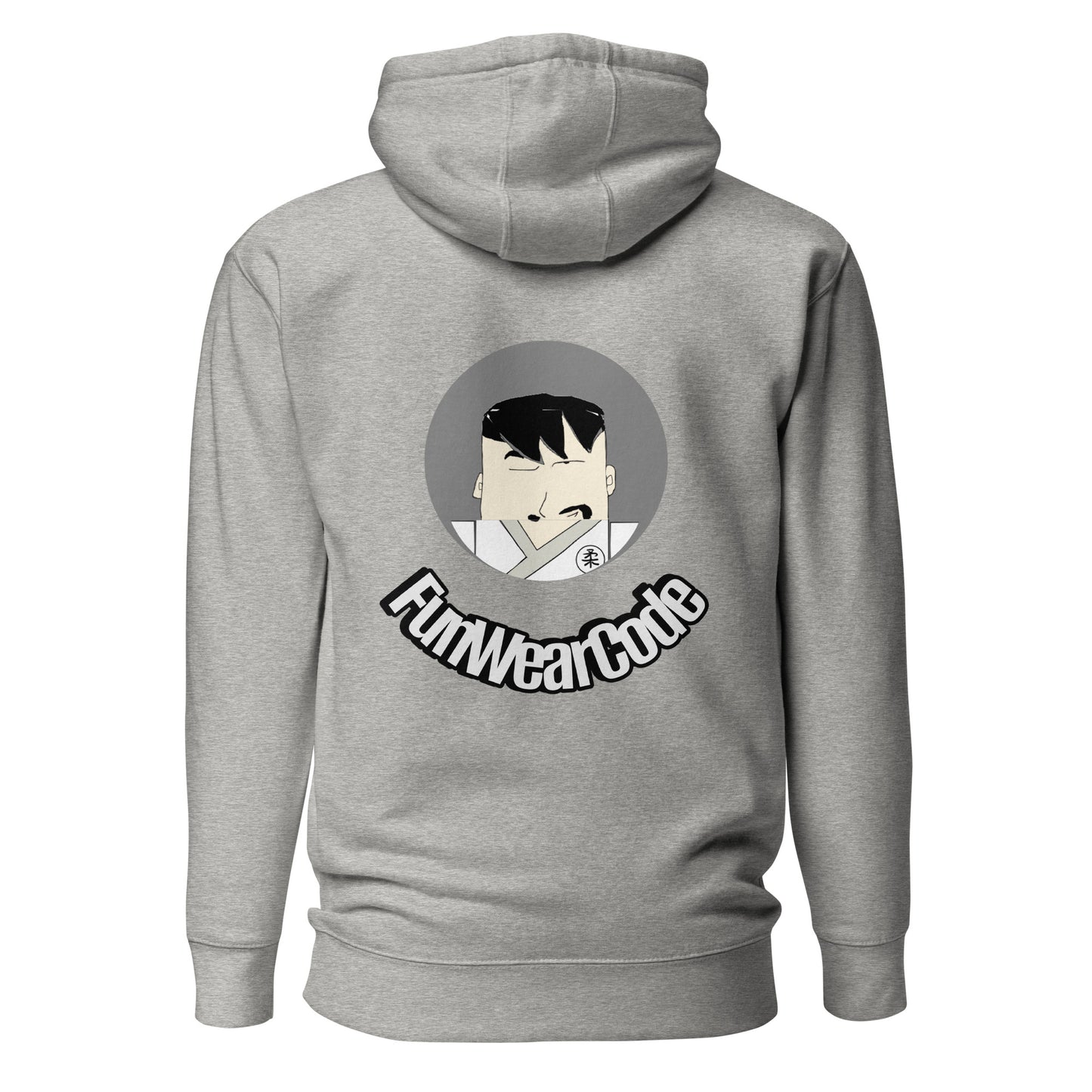 Judo Cartoon Graphic Hoodie – Fun Martial Arts | FunWearCode