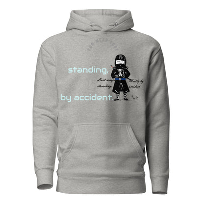 Sudadera con capucha premium: diseño gráfico ninja único y caprichoso | FunWearCode