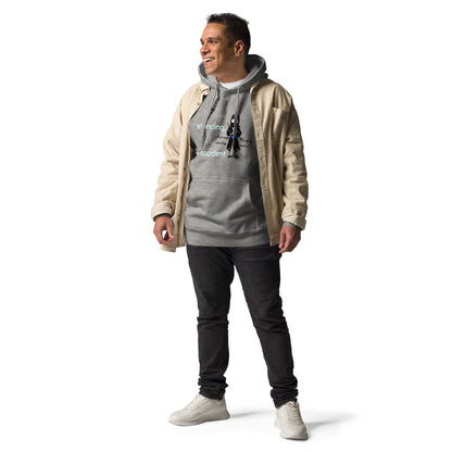 Sudadera con capucha premium: diseño gráfico ninja único y caprichoso | FunWearCode