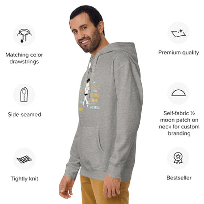 Judo Cartoon Graphic Hoodie – Fun Martial Arts | FunWearCode