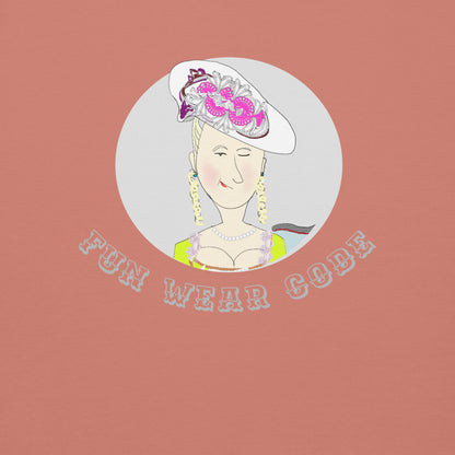 Trendy Vintage English Lady Hoodie – Stylish Retro Streetwear | FunWearCode