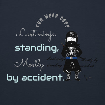 Sudadera con capucha premium: diseño gráfico ninja único y caprichoso | FunWearCode