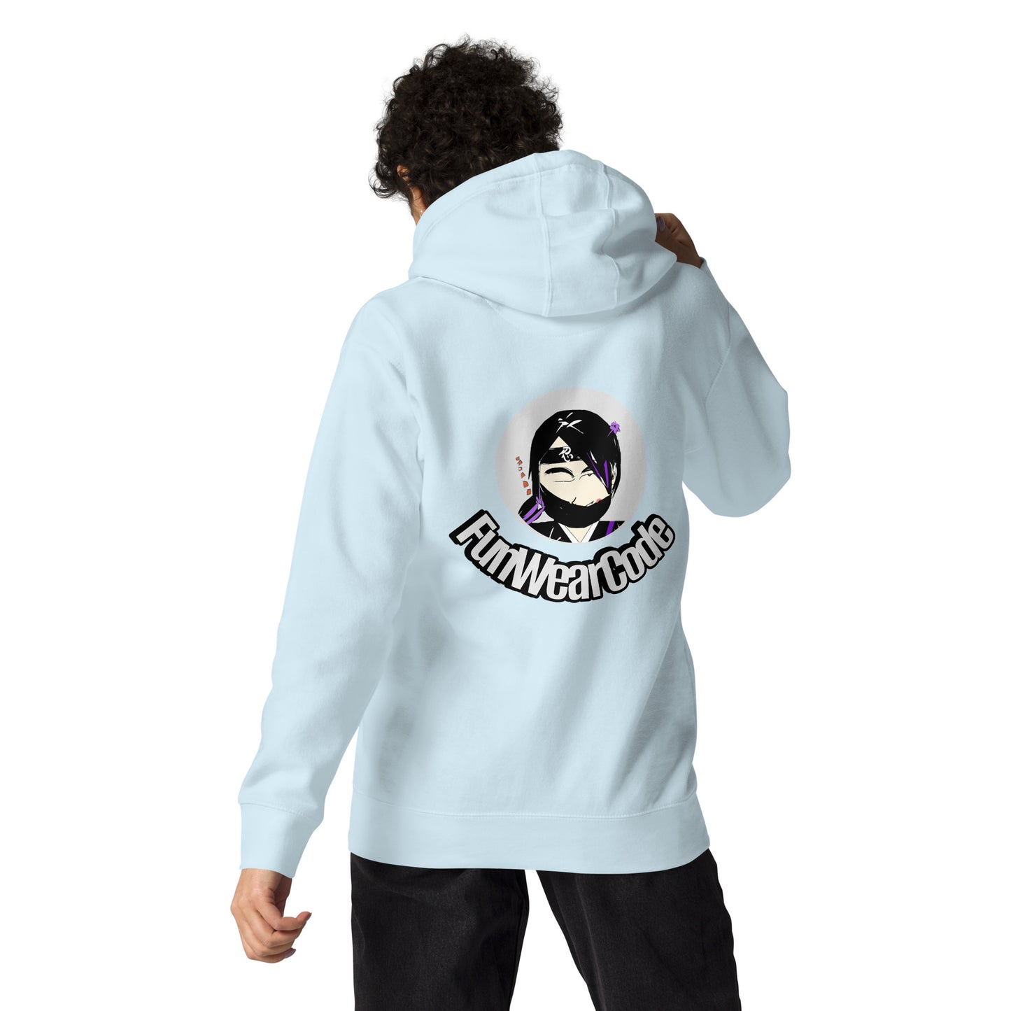 Soft & Warm Pullover Hoodie – Lady Ninja Graphic Design for Women | FunWearCode