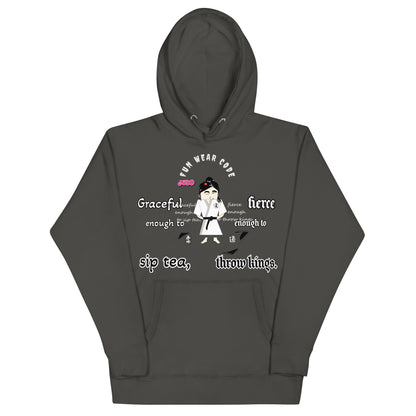 Sudadera con capucha de judo con dibujos animados – Sudadera divertida de artes marciales | FunWearCode