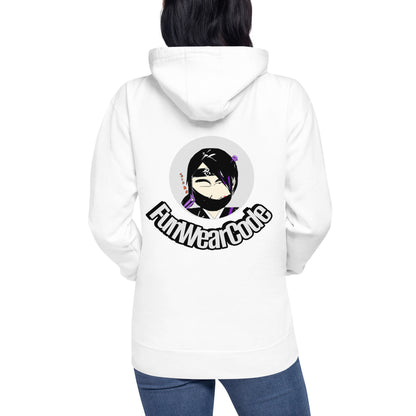 Soft & Warm Pullover Hoodie – Lady Ninja Graphic Design for Women | FunWearCode