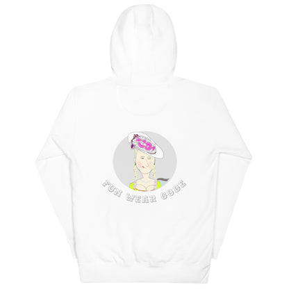 Trendy Vintage English Lady Hoodie – Stylish Retro Streetwear | FunWearCode