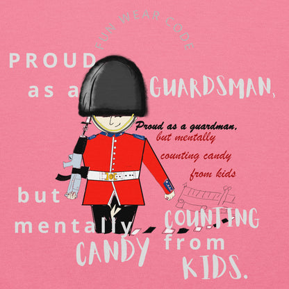 Sudadera unisex acogedora con diseño gráfico de la Guardia Real | FunWearCode