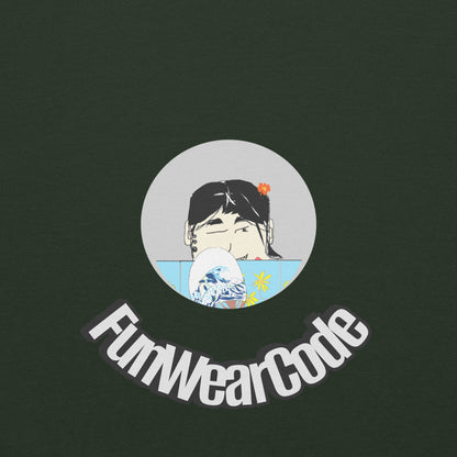 Sudadera con capucha yukata japonesa unisex: diseño icónico japonés divertido | FunWearCode