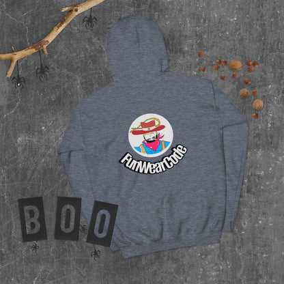 Sudadera con capucha unisex de vaquero con diseño vintage estilo western | FunWearCode