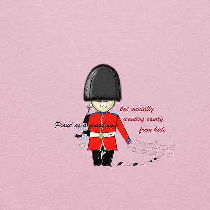 Sudadera unisex de mezcla gruesa y cómoda – Sudadera divertida de la Guardia Real | FunWearCode