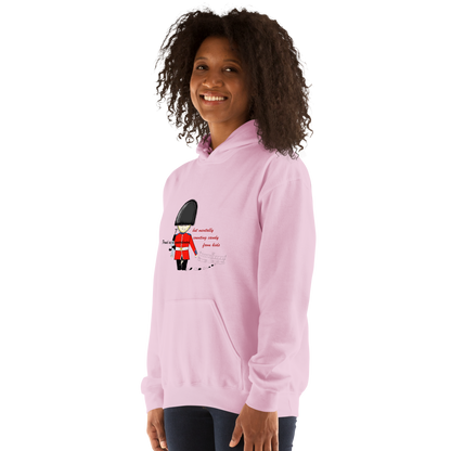 Sudadera unisex de mezcla gruesa y cómoda – Sudadera divertida de la Guardia Real | FunWearCode