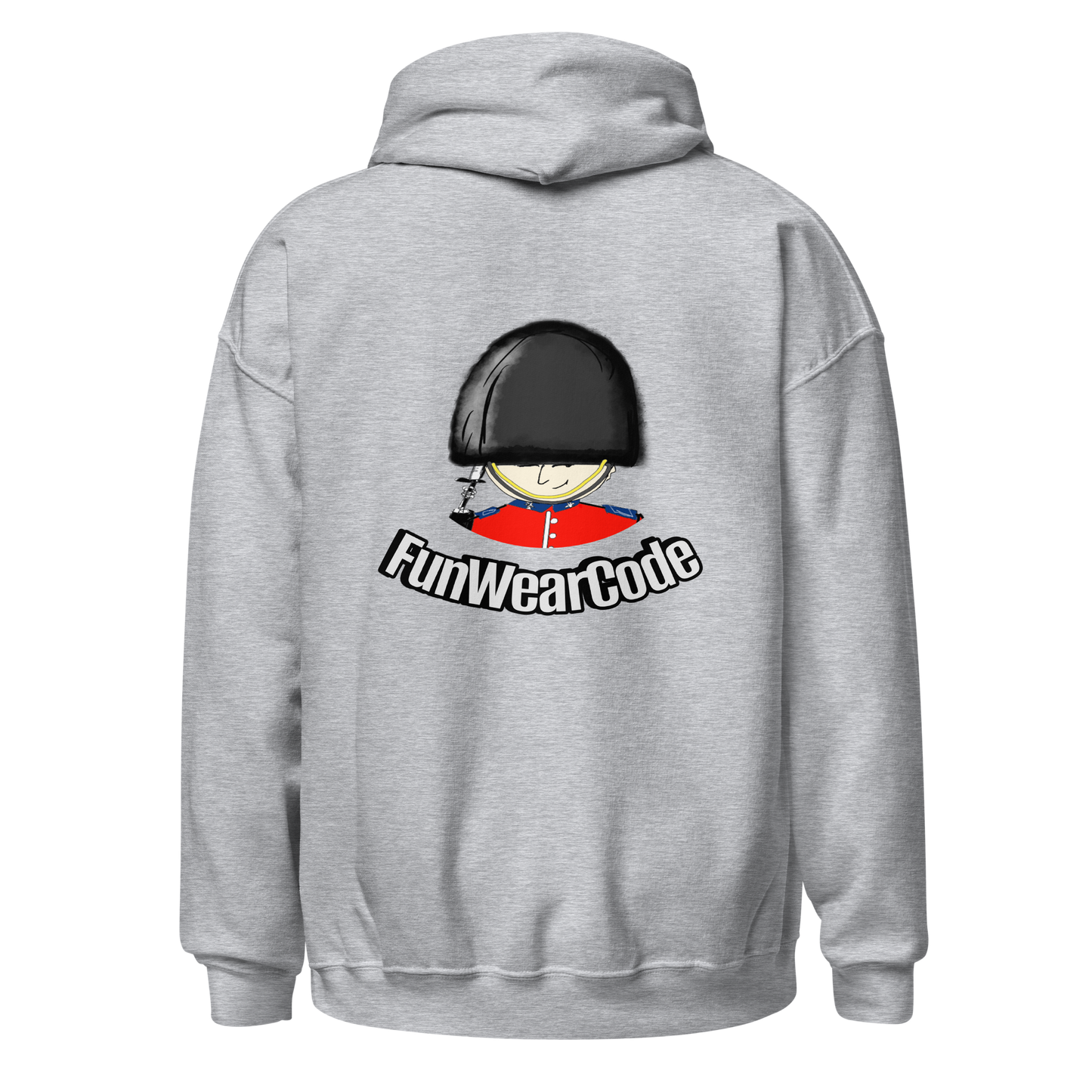 Sudadera unisex de mezcla gruesa y cómoda – Sudadera divertida de la Guardia Real | FunWearCode