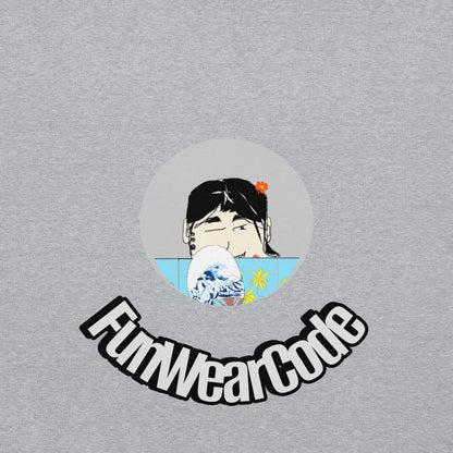 Sudadera con capucha yukata japonesa unisex: diseño icónico japonés divertido | FunWearCode