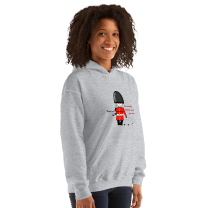 Sudadera unisex de mezcla gruesa y cómoda – Sudadera divertida de la Guardia Real | FunWearCode