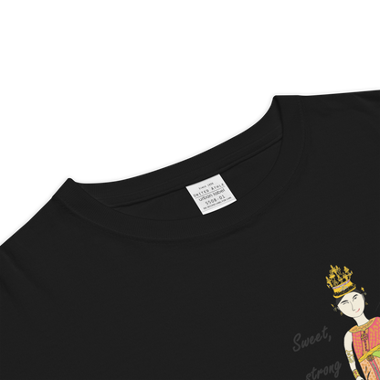 Camiseta extragrande divertida y suave - Camiseta con gráfico de mujer tailandesa | FunWearCode