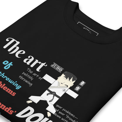 Judo Theme Long Sleeve Tee – Fun Martial Arts Shirt | FunWearCode