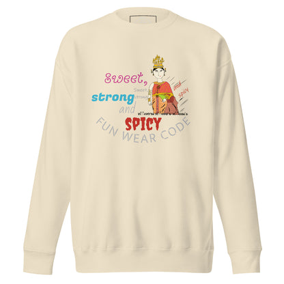 Camiseta premium de manga larga - Camiseta gráfica de mujer tailandesa divertida | FunWearCode