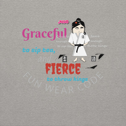 Karate Lady Long Sleeve Tee – Stylish Martial Arts Inspired Shirt | FunWearCode