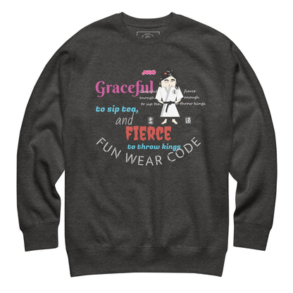 Karate Lady Long Sleeve Tee – Stylish Martial Arts Inspired Shirt | FunWearCode