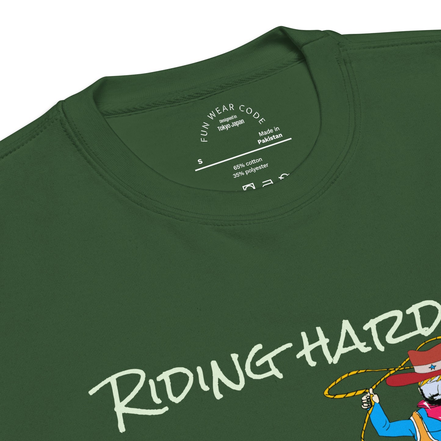 Premium Cozy Long Sleeve T-shirt – Classic Cowboy Graphic Sweatshirt | FunWearCode