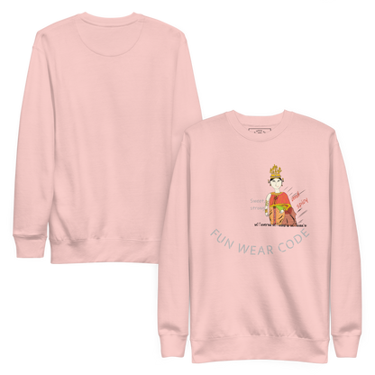Premium Long Sleeve T-Shirt - Playful Thai Woman Graphic Tee | FunWearCode