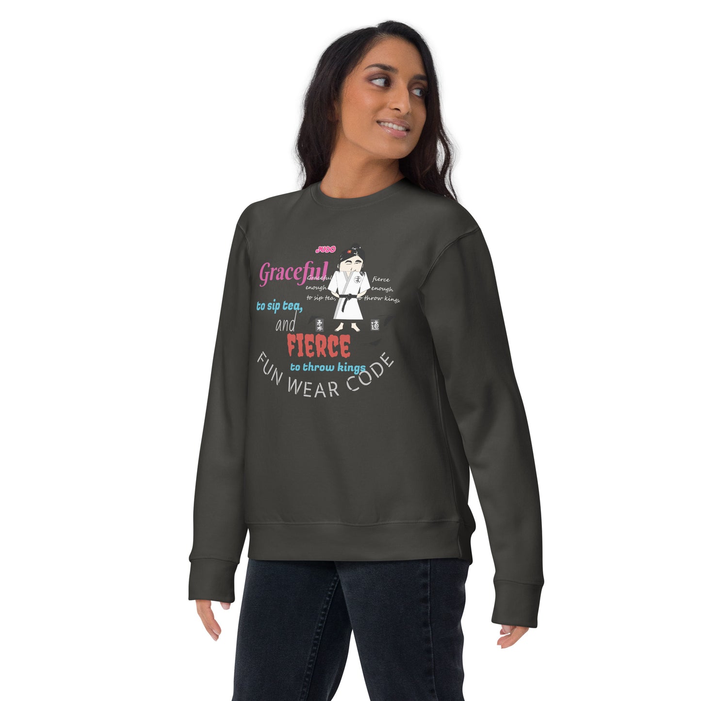 Karate Lady Long Sleeve Tee – Stylish Martial Arts Inspired Shirt | FunWearCode