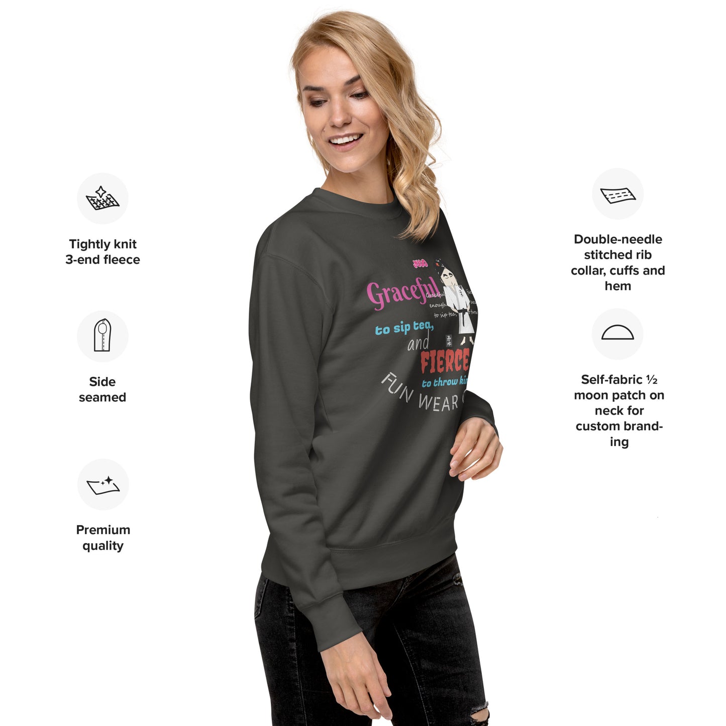Karate Lady Long Sleeve Tee – Stylish Martial Arts Inspired Shirt | FunWearCode