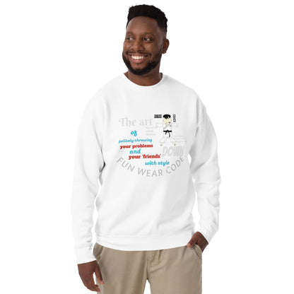 Judo Theme Long Sleeve Tee – Fun Martial Arts Shirt | FunWearCode