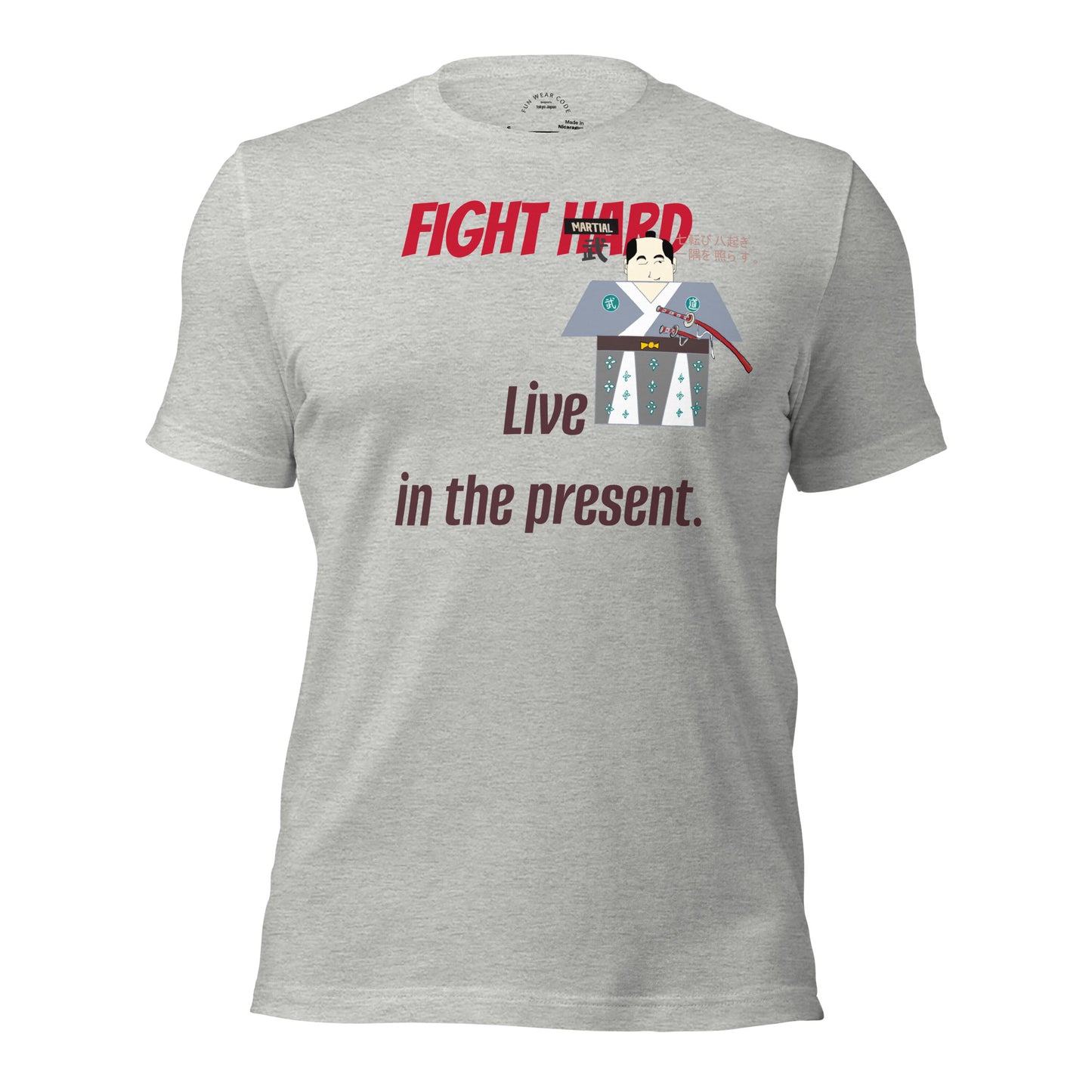 Authentic Unisex Martial Arts T-Shirt – Vintage Style Samurai Graphic Tee | FunWearCode