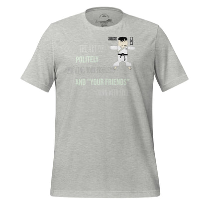 Authentic Judo Theme T-Shirt - Fun Martial Arts Graphic Tee | FunWearCode