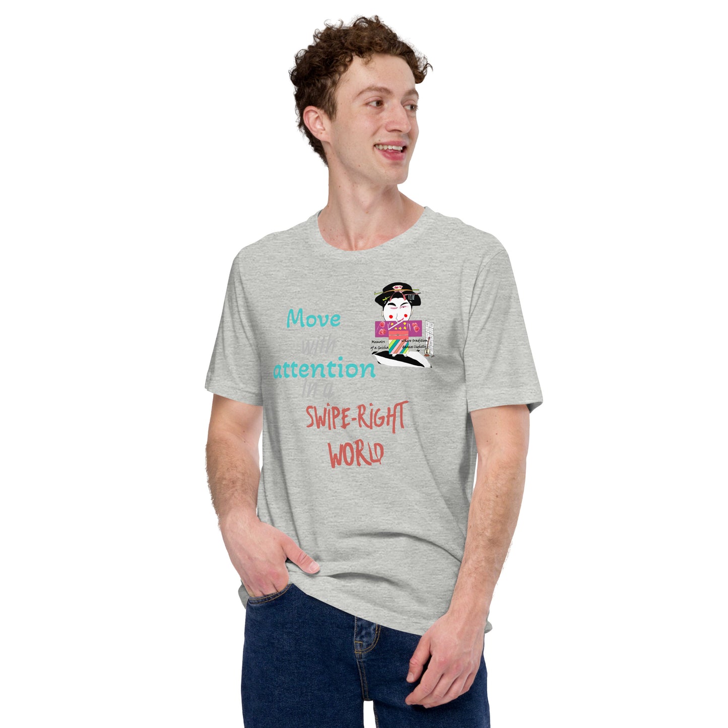 Camiseta unisex de geisha divertida - Camiseta icónica japonesa vintage | FunWearCode
