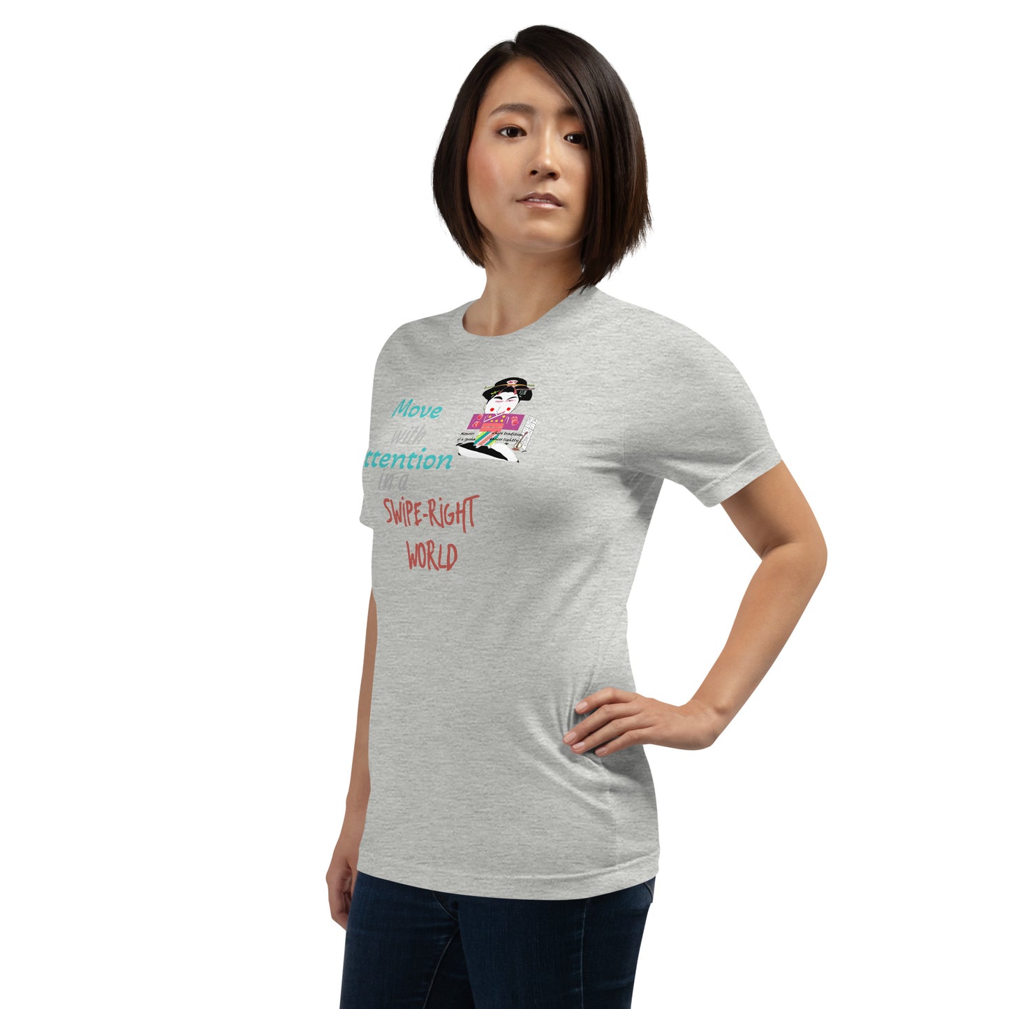 Camiseta unisex de geisha divertida - Camiseta icónica japonesa vintage | FunWearCode