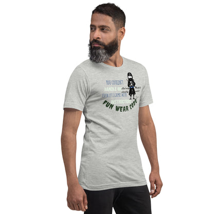 Camiseta Ninja Juguetona - Camiseta icónica de Artes Marciales Japonesas | FunWearCode