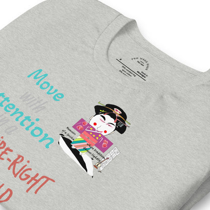 Camiseta unisex de geisha divertida - Camiseta icónica japonesa vintage | FunWearCode