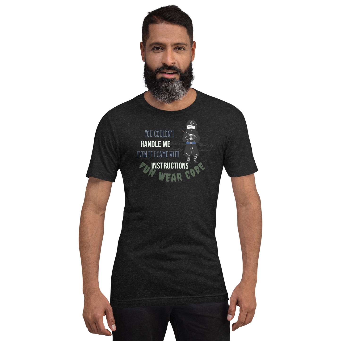 Camiseta Ninja Juguetona - Camiseta icónica de Artes Marciales Japonesas | FunWearCode
