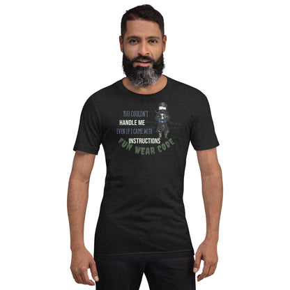 Camiseta Ninja Juguetona - Camiseta icónica de Artes Marciales Japonesas | FunWearCode
