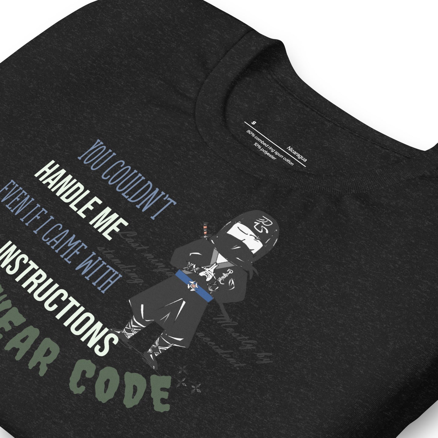 Camiseta Ninja Juguetona - Camiseta icónica de Artes Marciales Japonesas | FunWearCode