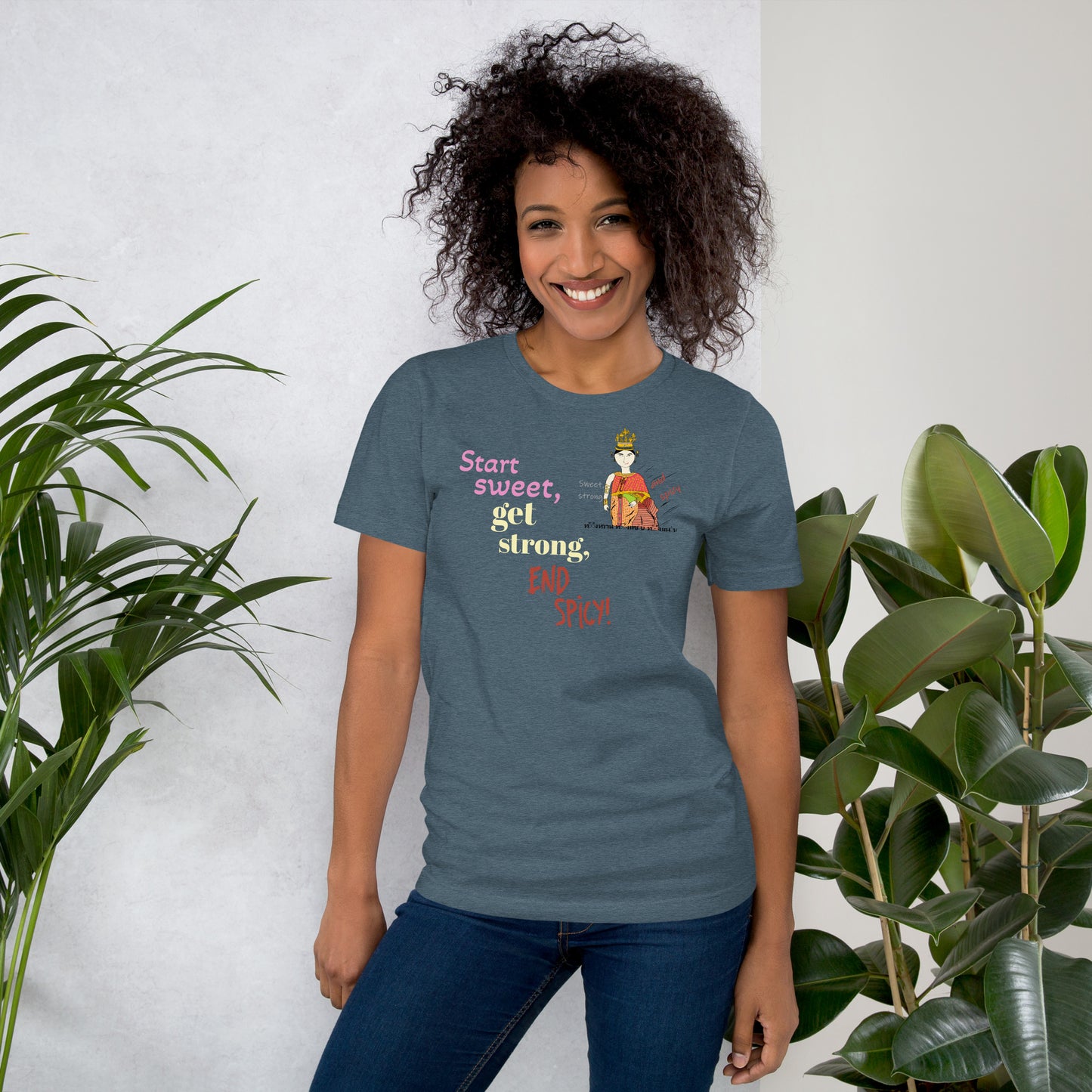 Camiseta divertida y suave - Camiseta con estampado de mujer tailandesa | FunWearCode