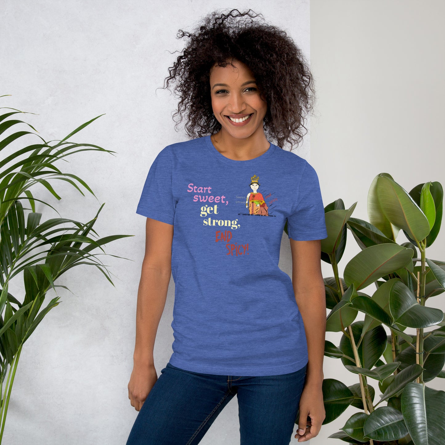 Camiseta divertida y suave - Camiseta con estampado de mujer tailandesa | FunWearCode