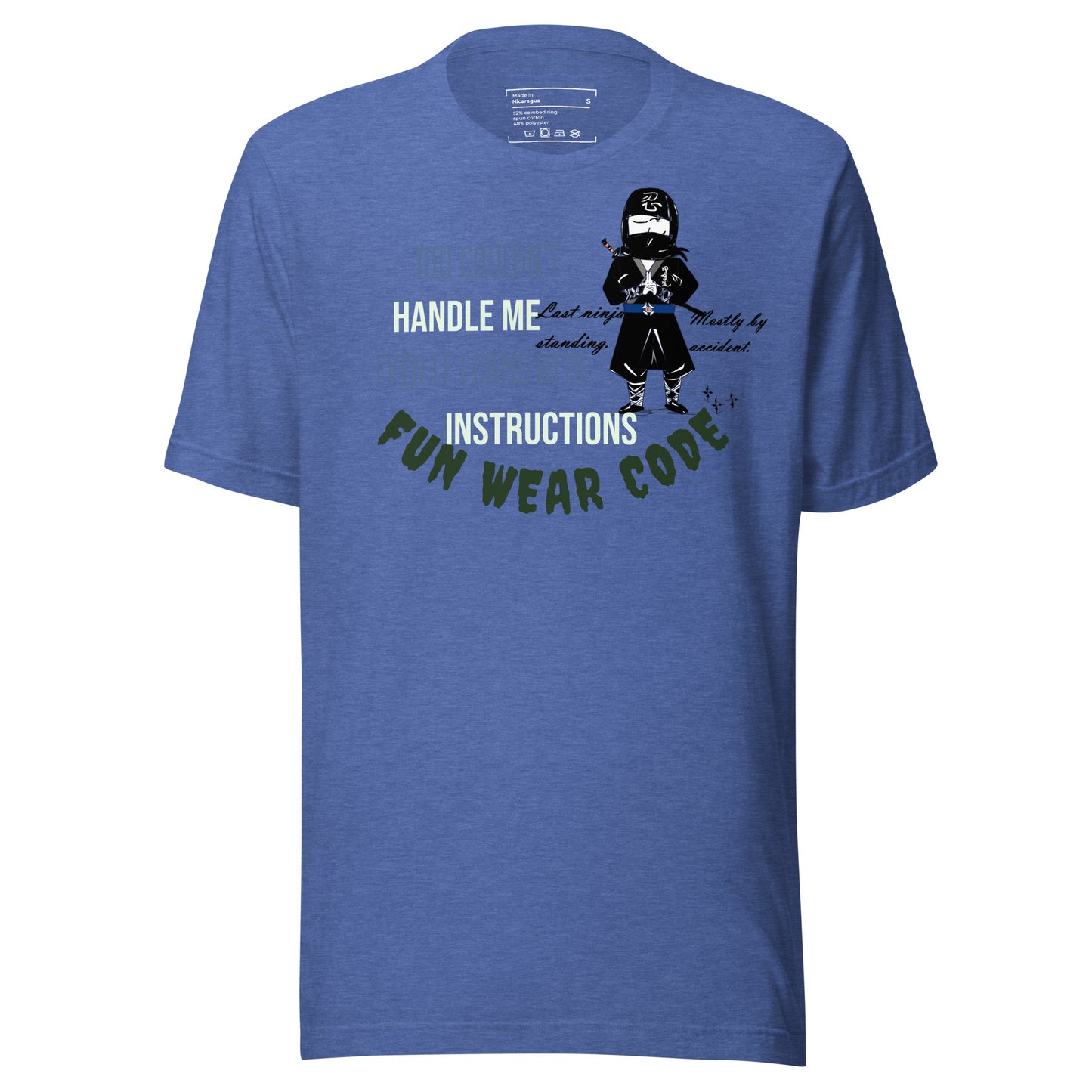 Camiseta Ninja Juguetona - Camiseta icónica de Artes Marciales Japonesas | FunWearCode