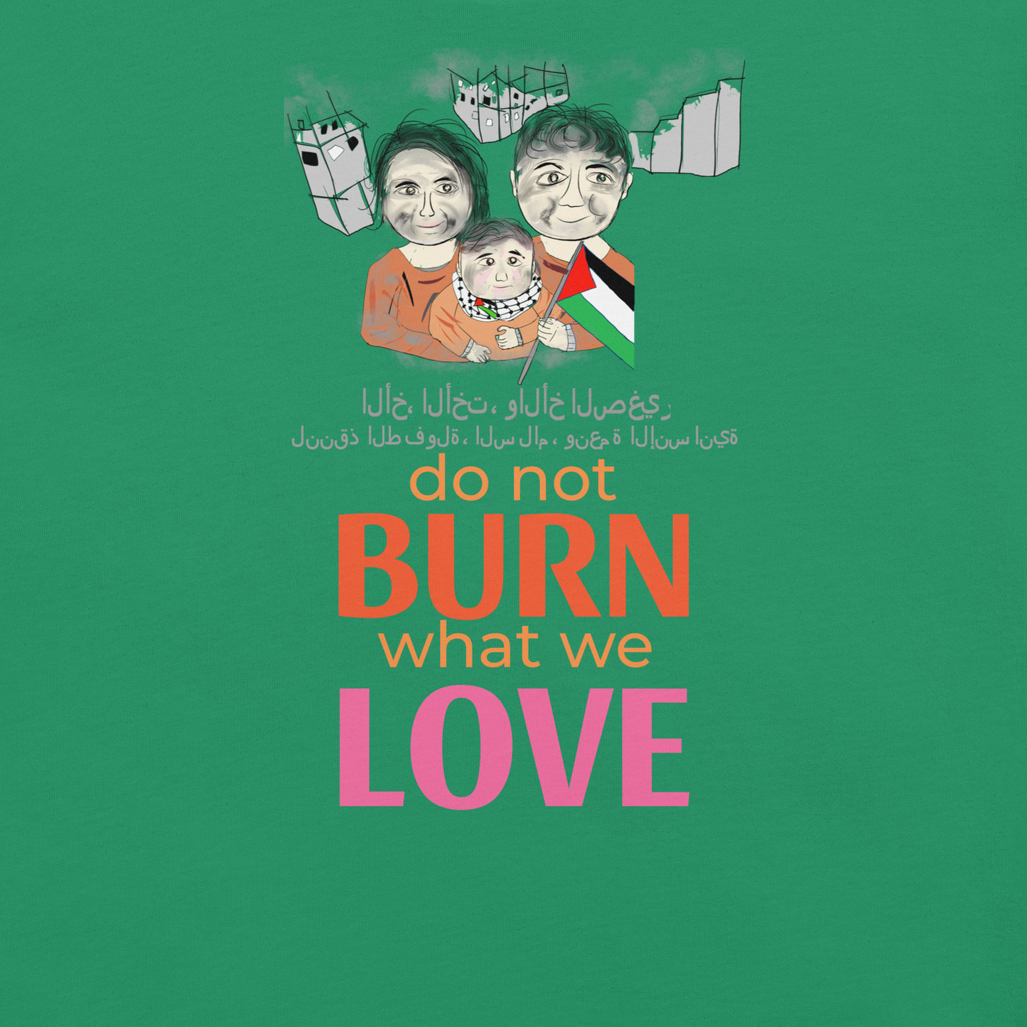 Camiseta unisex de apoyo a los palestinos - Camiseta con temática palestina | FunWearCode