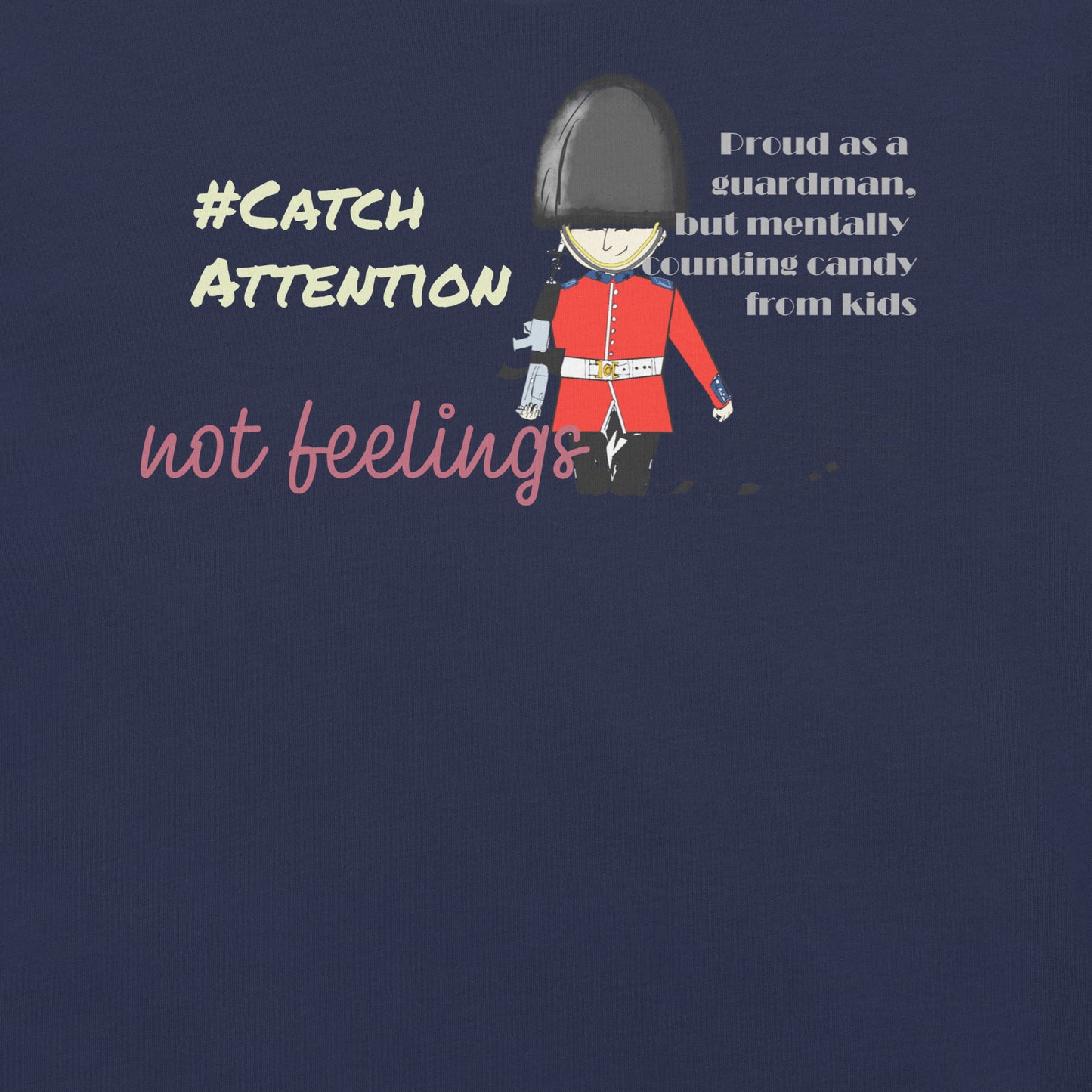 Camiseta unisex de guardia - Camiseta clásica de estilo inglés para amantes de la diversión | FunWearCode