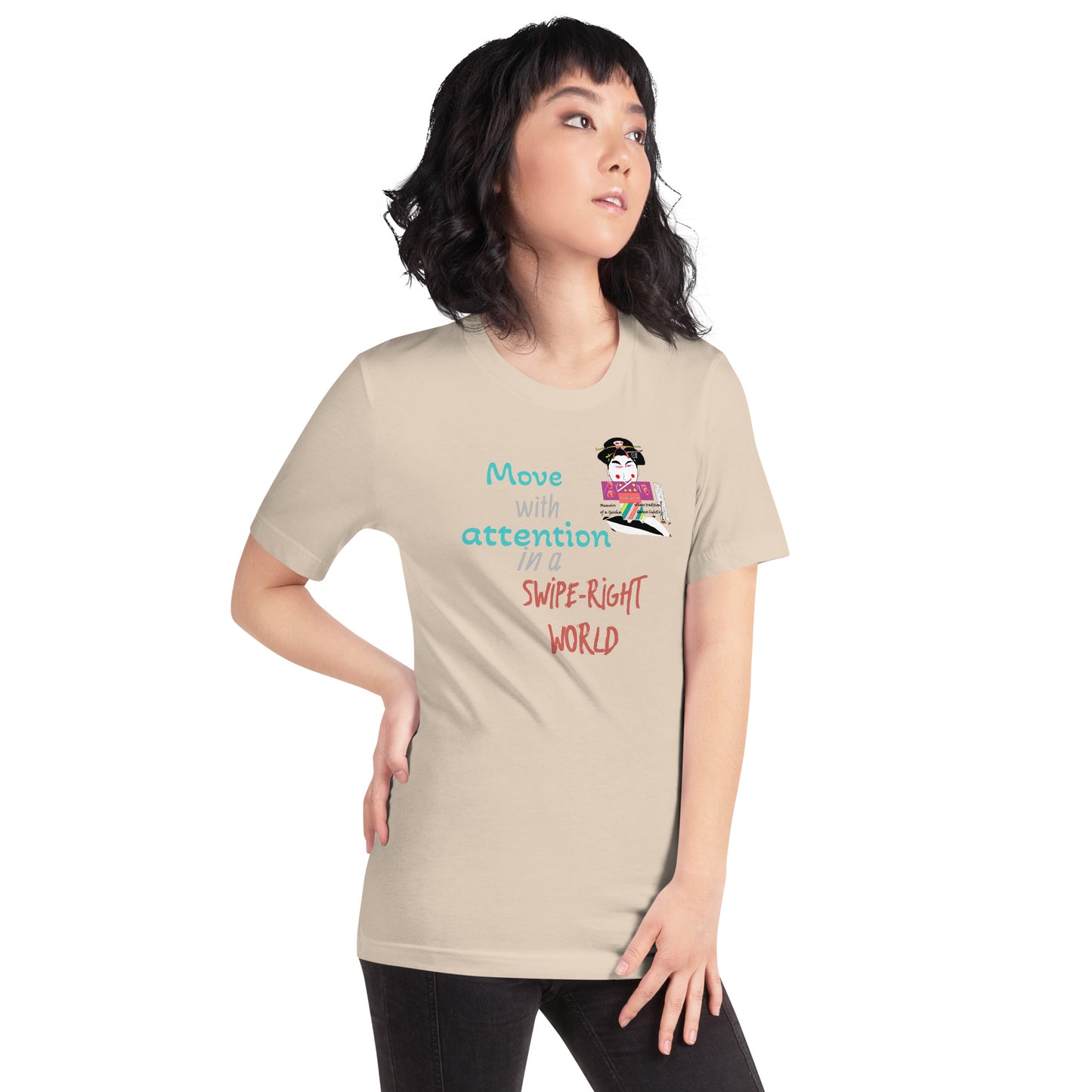 Camiseta unisex de geisha divertida - Camiseta icónica japonesa vintage | FunWearCode